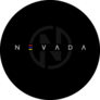 Black Nevada Typography Sticker