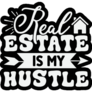Black Real Estate Is My Hustle Sticker