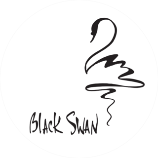 Black Swan Metaphor Graphics And Lettering Sticker