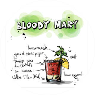 Bloody Mary Sticker
