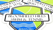 Bloomfield Hills Swim & Tennis Custom Die Cut Stickers