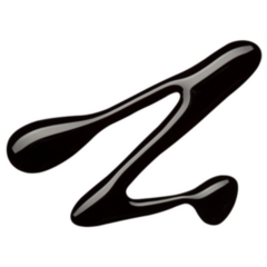 Blot Of Black Nail Polish Sticker 