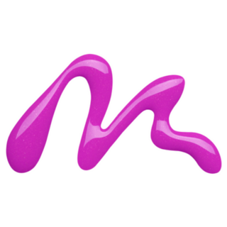 Blot Of Purple Nail Polish Sticker