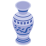 Blue Chinese Vase Sticker
