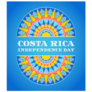 Blue Costa Rica Sticker
