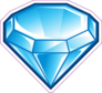 Blue Diamond Sticker