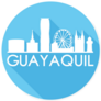 Blue Guayaquil, Ecuador Sticker