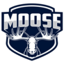 Blue Moose Emblem Sticker