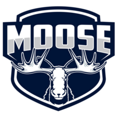 Blue Moose Emblem Sticker