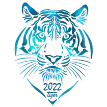 Blue Tiger 2022 Sticker