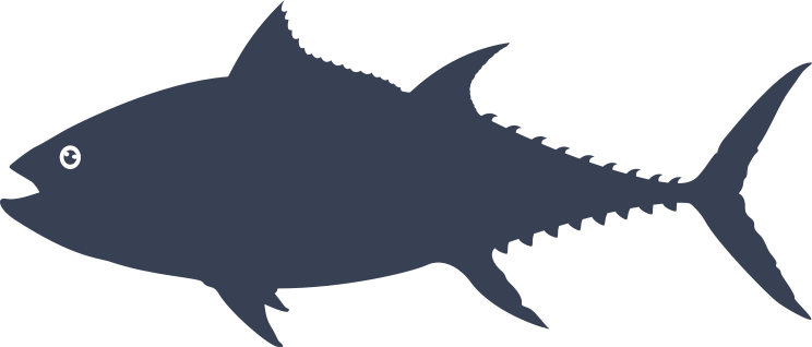 Bluefin Tuna Fish Fishing Sticker