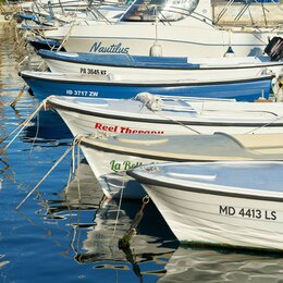 Boat stickers footer image