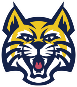 Bobcat Head Mascot Sticker