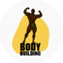 Bodybuilder Muscle Man Fitness Model Sticker