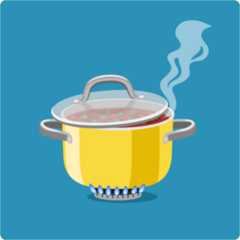 Boiling Pot of Soup Sticker