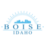 Boise Idaho Blue City Skyline Sticker