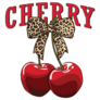 Bold Cherry Text Sticker