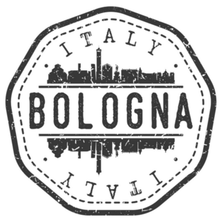 Bologna, Metropolitan City Of Italy Stamp Sticker