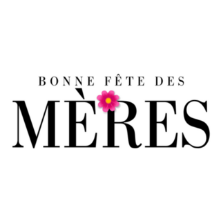 Bonne Fete Des Meres French Lettering Mothers Day Sticker