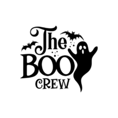Boo Crew Cool Illustration Sticker