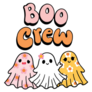 Boo Crew Cute Halloween Ghosts Sticker