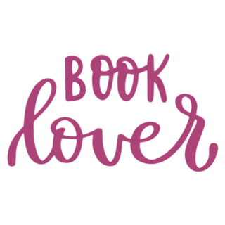Book Lover Reading Lettering Sticker