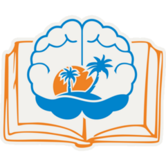 Book Smart Bahamas Sticker
