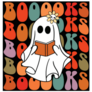 Booooks Groovy Cute Ghost Sticker