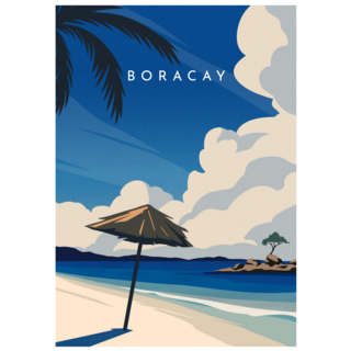 Boracay Poster Sticker