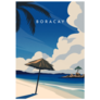 Boracay Poster Sticker
