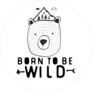 Born To Be Wild Bear Sticker
