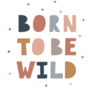 Born To Be Wild Sticker