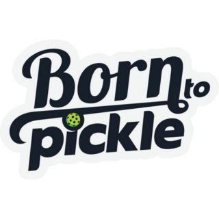 Born To Pickle Pickleball Sticker 