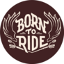 Born To Ride Hand-lettering Sticker