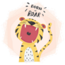 Born To Roar Sticker