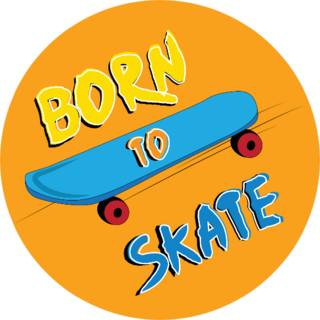 Born To Skate Sticker