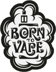 Born To Vape Cloud Sticker