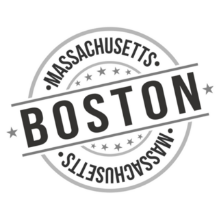Boston Massachusetts Usa Souvenir Sticker