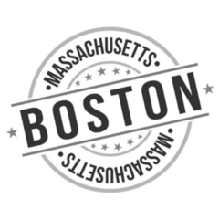 Boston Massachusetts Usa Souvenir Sticker
