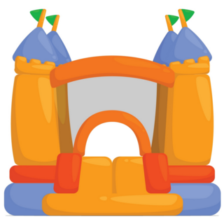 Bouncy Castle Sticker