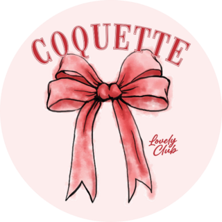 Bow Lovely Club Sticker