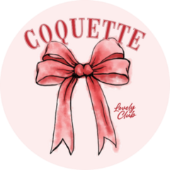 Bow Lovely Club Sticker