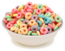Bowl Of Fruit Loops Cereal Sticker