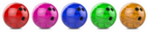 Bowling Ball Set Sticker