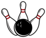 Bowling Clip Art Sticker