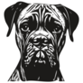 Boxer Expression Sticker