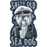 Boxer Sea Dog Sticker