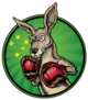 Boxing Kangaroo Sticker