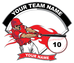 Boy Baseball Player Magnet