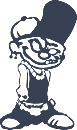 Boy With Evil Look On Face Sticker